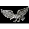 Emblemat ozdoba - Orzeł WIELKI na śruby nikiel połysk (id: 707)